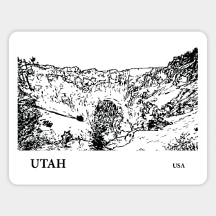 Utah USA Magnet